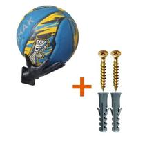 Suporte de Parede para Bolas de Basquete PRETO Suporte de Parede para Bolas de Basquete PRETO