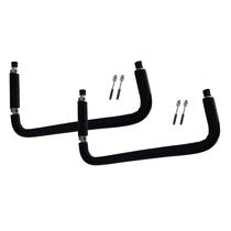 Suporte De Parede Para Caiaque Canoa Alumínio Com Proteção