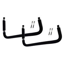 Suporte De Parede Para Caiaque Canoa Alumínio Com Proteção