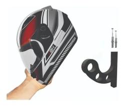 Suporte De Parede Para Capacete Vermelho