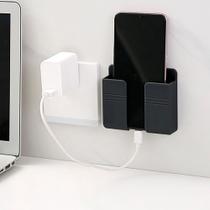 Suporte de parede para celular controle multiuso LE-3711 colorido com adesivo colante branco cinza Suporte de parede para celular controle multiuso LE-3711 colorido com adesivo colante branco cinza