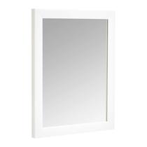 Suporte de Parede para Espelho Retangular Amazon Basics 40x50cm - Branco