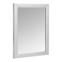 Suporte de Parede para Espelho Retangular Amazon Basics 40x50cm - Níquel