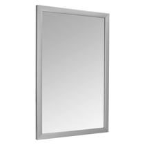 Suporte de Parede para Espelho Retangular Amazon Basics 60x90cm - Níquel