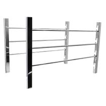 Suporte de Parede para Espetos E Grelhas Em Inox Para Churrasqueira 50cm Suporte de Parede para Espetos E Grelhas Em Inox Para Churrasqueira 50cm