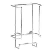 Suporte de parede para ferro de passar roupa lavanderia cromado