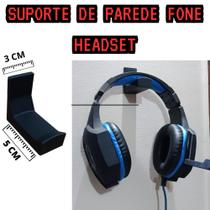 Suporte De Parede Para Fone Headset e Headphone Gamer Com Fita Dupla Face
