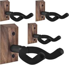 Suporte de parede para guitarra CUITXYS, pacote com 4, com suporte flexível giratório Suporte de parede para guitarra CUITXYS, pacote com 4, com suporte flexível giratório