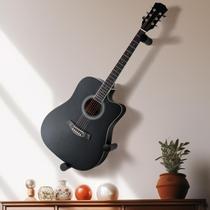 Suporte de parede para guitarra DAZZLIFE Acoustic Horizontal Wooden Black Suporte de parede para guitarra DAZZLIFE Acoustic Horizontal Wooden Black