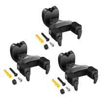 Suporte de Parede para Guitarra Donner - Pacote com 3 Unidades - Trava de Segurança