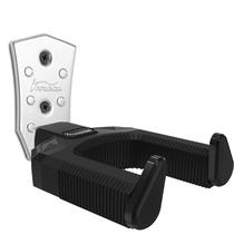 Suporte de parede para guitarra Onmiwod Auto Lock Silver Metal Headstock Suporte de parede para guitarra Onmiwod Auto Lock Silver Metal Headstock