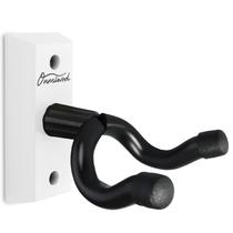 Suporte de parede para guitarra Onmiwod White Hardwood em forma de U Suporte de parede para guitarra Onmiwod White Hardwood em forma de U