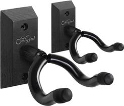 Suporte de parede para guitarra SNIGJAT, pacote com 2 unidades de madeira dura para baixo acústico Suporte de parede para guitarra SNIGJAT, pacote com 2 unidades de madeira dura para baixo acústico