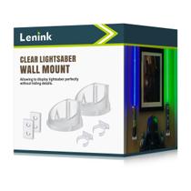 Suporte de parede para Lightsaber Lenink Clear, pacote com 2 Suporte de parede para Lightsaber Lenink Clear, pacote com 2