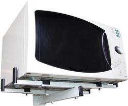 Suporte de Parede para Microondas Branco Brasforma