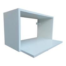 Suporte de parede para microondas em MDF - Cozinha moderna Suporte de parede para microondas em MDF - Cozinha moderna