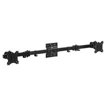 Suporte de parede para monitor duplo WALI 012ARM-38 para 17-38" preto