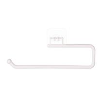 Suporte de parede para papel toalha cor branco Suporte de parede para papel toalha cor branco