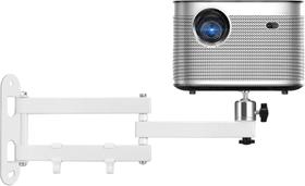 Suporte de parede para projetor 2-Be-Best, braço dobrável universal de 14 cm