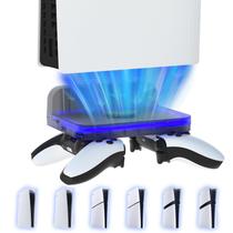 Suporte de parede para PS5 com luzes RGB para todos os modelos PS5 KEPLUG