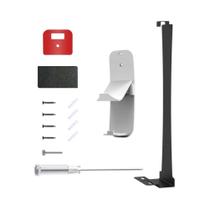 Suporte De Parede Para PS5 Slim Com Ganchos Para Controle E Fone De Ouvido, Suporte De Armazenamento