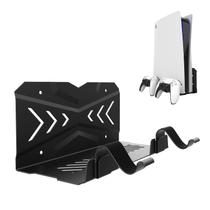Suporte de parede para PS5 UPOK Hidden com suporte para 2 controladores