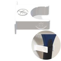 Suporte de Parede para Raquete Elétrica com Fita Dupla Face Mosquito