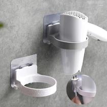Suporte De Parede Para Secador De Cabelo Escova Prancha Suporte De Parede Para Secador De Cabelo Escova Prancha