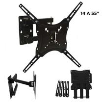 Suporte de parede para tv articulado universal de 14 até 55 polegadas