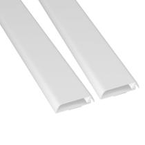 Suporte de parede para TV Cord Hider D-Line branco 2x 6 cm L x 1,5 cm A x 40 cm L
