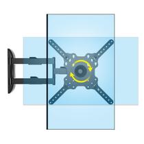 Suporte de parede para TV HILLPORT, inclinação giratória vertical e horizontal, 32-50 polegadas
