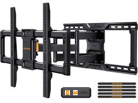 Suporte de parede para TV Perlegear, listado pela UL, Full Motion, 42-90"