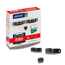 Suporte de Parede para TV TCL 14 a 84 Pol Aço Carbono Reforçado VESA Universal Ideal para Painel Parafusos Inclusos Alta Resistência