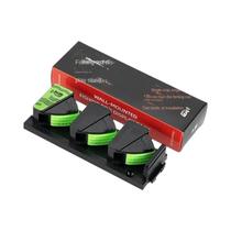 Suporte De Parede Para Varas De Pesca Com Adesivo 3M, Expositor Vertical Com 3 Furos Para Montagem