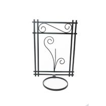 Suporte de Parede para Vaso em Metalon Pintura Eletrostática Preto Alto Padrão Marca Kasadi Suporte de Parede para Vaso em Metalon Pintura Eletrostática Preto Alto Padrão Marca Kasadi