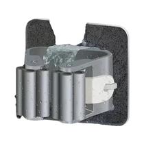 Suporte De Parede Para Vassouras E Rodos Com 2 Ganchos Adesivos, Organizador Doméstico Para Escovas