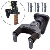 Suporte De Parede Para Violão E Guitarra, Trava Automática C Suporte De Parede Para Violão E Guitarra, Trava Automática C