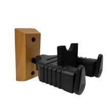 Suporte de Parede para Violão Guitarra Baixo Base Madeira Suporte de Parede para Violão Guitarra Baixo Base Madeira