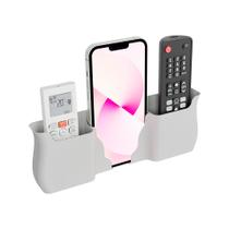 Suporte De Parede Porta 2 Controles Remoto Ar Tv E 1 Celular Universal Suporte De Parede Porta 2 Controles Remoto Ar Tv E 1 Celular Universal