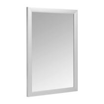 Suporte de parede retangular Mirror Amazon Basics 50x70cm de níquel