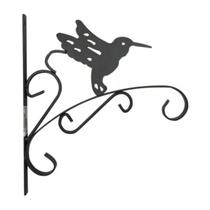 Suporte de Parede Vasos BEIJA FLOR (30cm) Preto TOP GARDEN