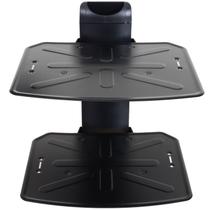 Suporte de parede VideoSecu MDVD04B com 2 prateleiras para DVD