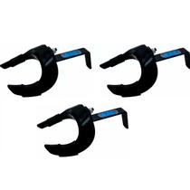 Suporte De Parede Violão Guitarra Baixo Ask Am Fixo Kit com 3 Suporte De Parede Violão Guitarra Baixo Ask Am Fixo Kit com 3