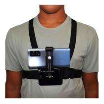 Suporte De Peito Cinta Peitoral Para Celular Ios Android Pro