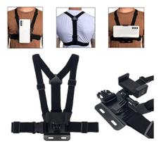 Suporte De Peito Para Celular P/ Gravar Com Mãos Livres T