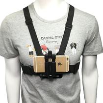 Suporte de Peito Peitoral para Celular e Câmera de Ação Hero SJCam etc