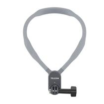 Suporte de Pescoço para GoPro e Acessórios Telesin TEHNB001 Cinza
