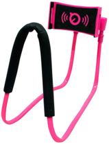 Suporte de pescoço Universal para Celular SUPORTE de PESCOÇO ROSA