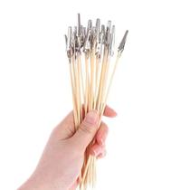 Suporte De Pintura Em Madeira E Metal Com 20 Clips De Jacaré Para Ferramenta De Aerografia Suporte De Pintura Em Madeira E Metal Com 20 Clips De Jacaré Para Ferramenta De Aerografia