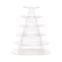 Suporte De Pirâmide Para Macarons De 6 Camadas Para Decoração De Casamento, Ferramenta De Cozinha Suporte De Pirâmide Para Macarons De 6 Camadas Para Decoração De Casamento, Ferramenta De Cozinha